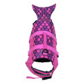 Durable Pet Dog Swimming Safety Vest Rose Red